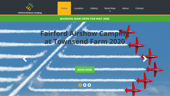 Portfolio Image for Fairford Airshow Camping